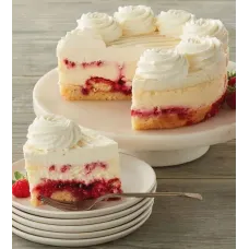 The Cheesecake Factory Lemon Raspberry Cream Cheesecake
