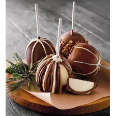 Chocolate Caramel-Covered Apples
