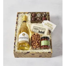 Birthday White Wine Box