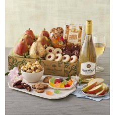 Deluxe Spring Gift Box with Wine