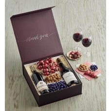 Deluxe Thank You Gift with Wine