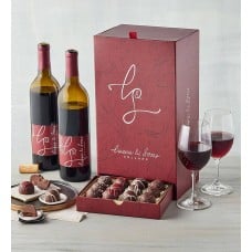 Lucca & Sons Cellars Red Wine with Chocolate Truffles