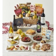 Supreme Hearthside Gift Basket with Wine