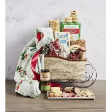 Harry & David Holiday Sweet and Savory Sleigh with Basket