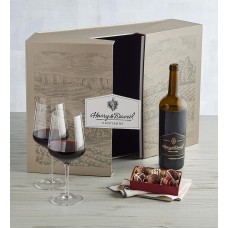 Reserve Cabernet Sauvignon with Glasses and Truffles Gift Set