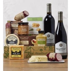Meat, Cheese, and Wine Gift Box