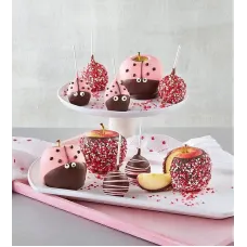 Happy Bug Chocolate-Covered Apples and Cake Pops