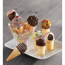 Ice Cream Cone Cake Pops