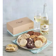 White Wine and Cheryl's Cookies Box
