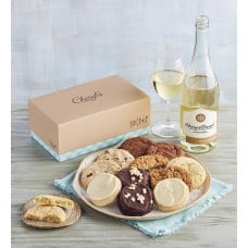 White Wine and Cheryl's Cookies Box