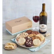 Red Wine and Cheryl's Cookies Box