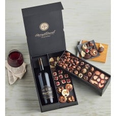 Belgian Chocolate Bento Box with Reserve Cabernet Sauvignon