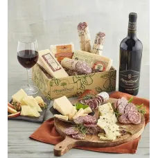 Charcuterie and Cheese Assortment with Harry & David Reserve Cabernet Sauvignon