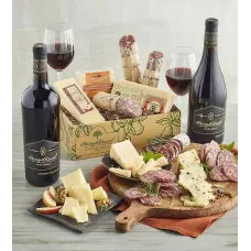 Charcuterie and Cheese Assortment with Harry & David Reserve Red Wine Duo