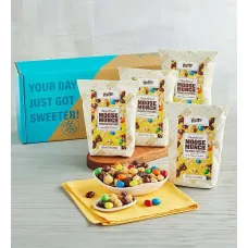 Moose Munch Premium Popcorn Peanut M&M's - 4 Pack