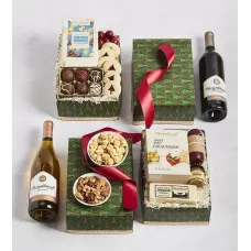 Holiday Sweet and Savory Duo with Wine