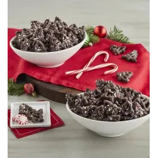 Bear Creek Snacks Chocolaty Peppermint Tree Pretzels 2-Pack