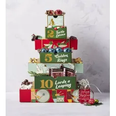 12 Days of Christmas Tower with Personalized Ornament