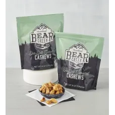 Bear Creek Nuts Sea Salt Caramel Cashews 2-Pack