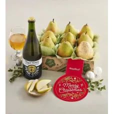 Christmas Pears with Royal Riviera Hard Pear Cider