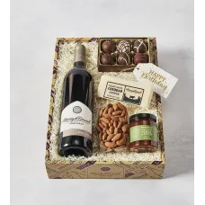 Birthday Red Wine Box with Light Merlot