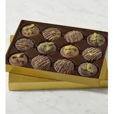 Dubai-Inspired Belgian Chocolate-Covered Sandwich Cookies