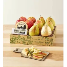Classic Pears, Apples, and Cheese Gift