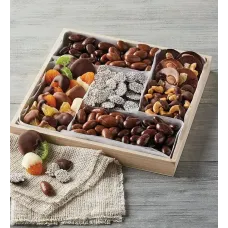 Belgian Chocolate-Dipped Dried Fruit and Nuts
