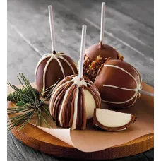 Chocolate Caramel-Covered Apples