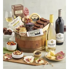 Wine Barrel Gift - 2 Bottles
