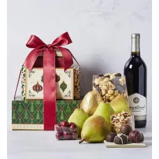Tower of Treats® Classic Gift with Wine