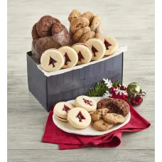 Mini Cookies and Christmas Tree Shortbreads