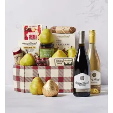 Season's Best Gift Basket with Wine
