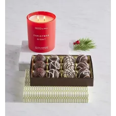 Christmas Night Scented Candle with Truffles