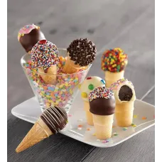 Ice Cream Cone Cake Pops