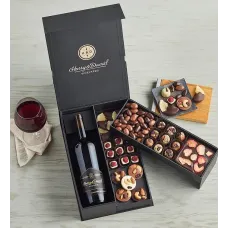 Belgian Chocolate Bento Box with Reserve Cabernet Sauvignon