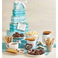 With Sincere Condolences Sympathy Gift Tower