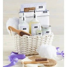 Denarii Lavender Spa Gift Basket (Denarii Lavender Deluxe Spa Basket)