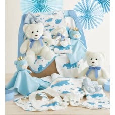 Newborn Boy Comfy Baby Gift Basket