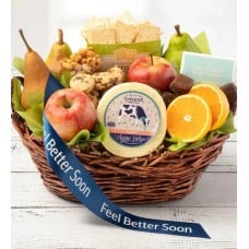Vintage Get Well Fruit Gift Basket