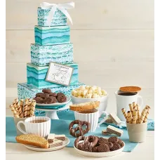 With Sincere Condolences Sympathy Gift Tower