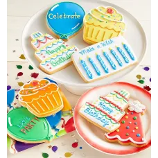 Birthday Bliss Artisan Iced Cookies