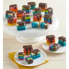 Zola Bakes Assorted Rainbow Cookies