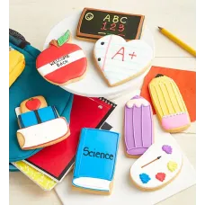 Back to School Artisan Iced Cookies