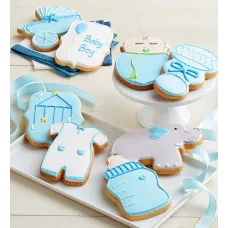 Welcome Baby Boy! Artisan Iced Cookies