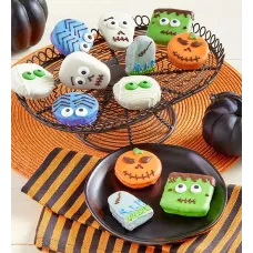 Spooky 'n Scary Mini Brownie Cakes