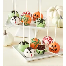 Decadent Halloween Truffle Cake Pops