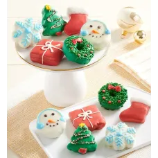 Christmas Sweets Mini Brownie Cakes