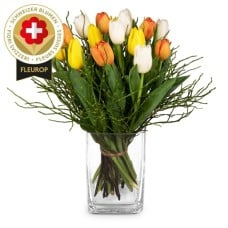 Flower bouquet «Swiss Tulips»