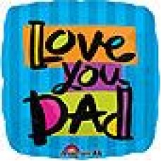 Love You Dad Balloon (1 Balloon)